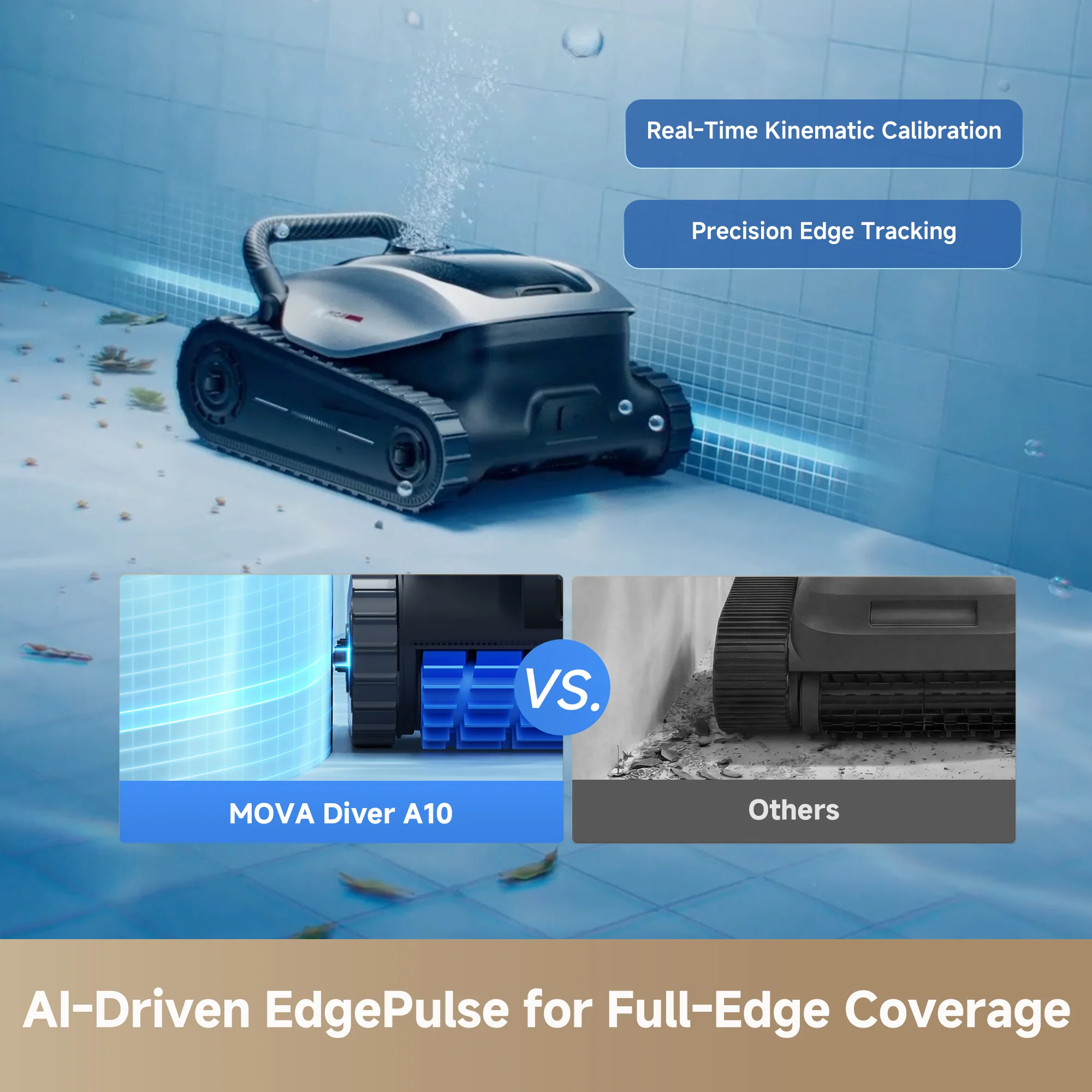 MOVA Diver A10 Robotic Pool Cleaner - Image 5