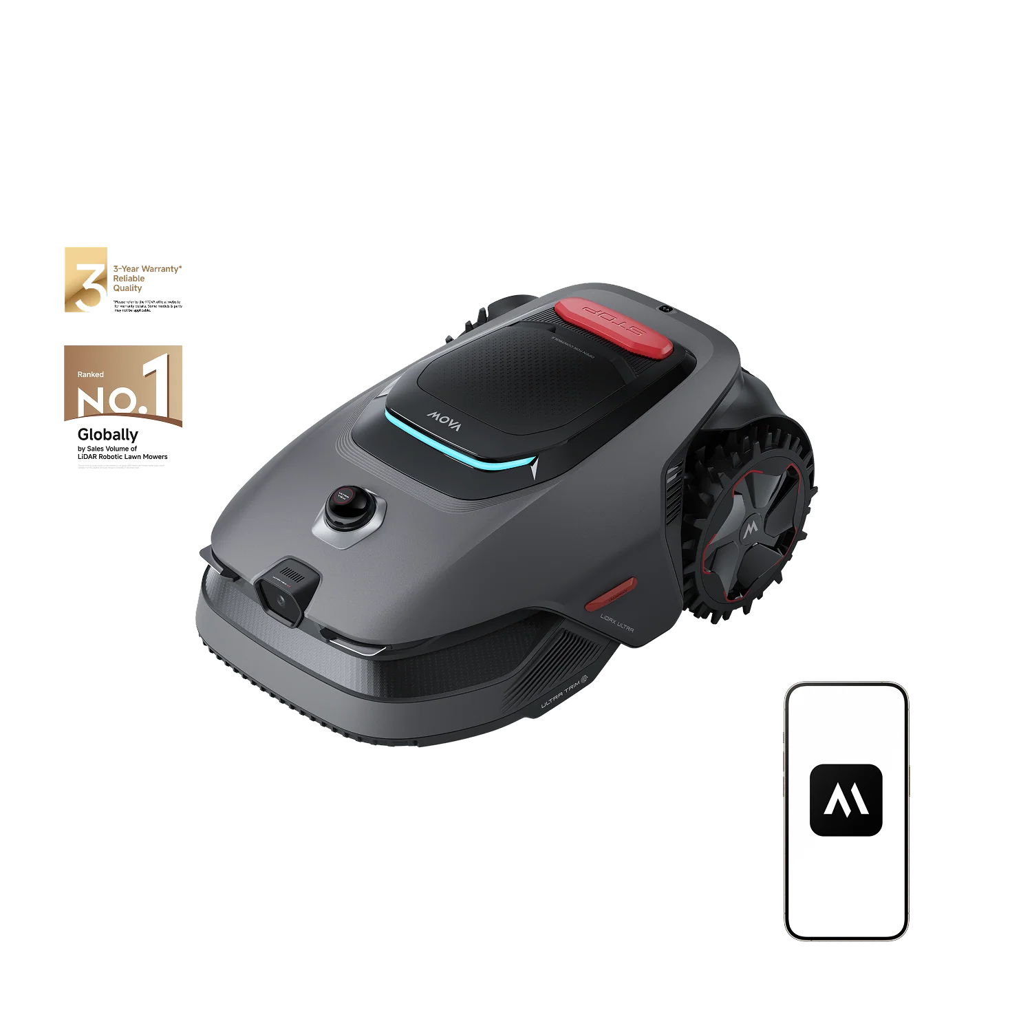 MOVA LiDAX Ultra Series Robot Mower - Image 8